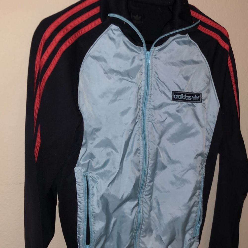 Vintage adidas track jacket size small